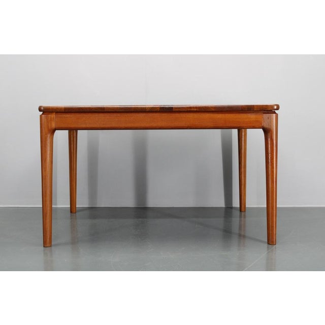 Danish Teak Extendable Dining Table from Glostrup Mobelfabrik, 1960s For Sale - Image 3 of 18