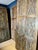 Mid-Century Modern Antique Hand-Carved Wooden Door, Reclaimed Farmhouse Barn Door 84x36 For Sale - Image 3 of 6