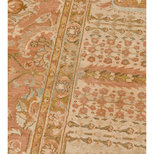 Mansour Tabriz Rug - 8' X 10' For Sale - Image 9 of 12