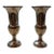 Mid 20th Century Pair of Sterling Silver Vases For Sale