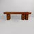 Wood Italian Modern Wooden Bench with Metal Flowerpot, 1970s For Sale - Image 7 of 15