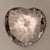 Glass Tiffany Style Faceted Pink Heart Paper Weight For Sale - Image 7 of 10