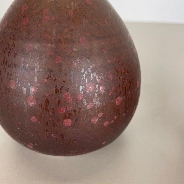 Ceramic Ceramic Studio Pottery Vases attributed to Elmar & Elke Kubicek, Germany, 1970s, Set of 2 For Sale - Image 7 of 18