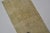 1960s Faded Green Turkish Hallway Runner, Hand-Knotted Wool, Organic Distressed Texture For Sale - Image 4 of 10