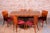 Brown Vintage Art Deco Chairs in Walnut by J. Halabala for Up Závody, 1940s, Set of 6 For Sale - Image 8 of 11