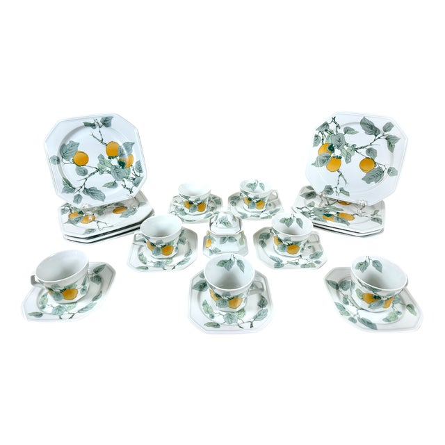 Vintage Tea Set from Gallo, 1980s, Set of 23 For Sale