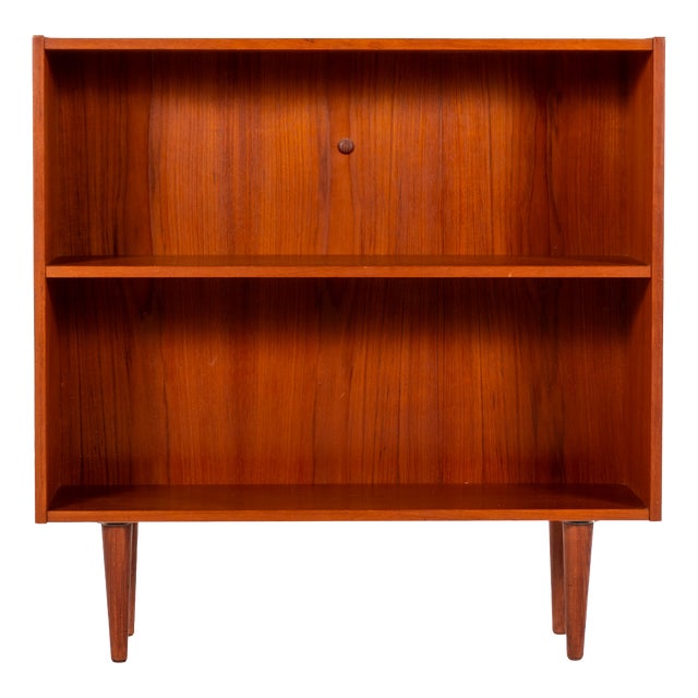 Mid-Century Modern Danish Teak Bookcase, 1960s For Sale