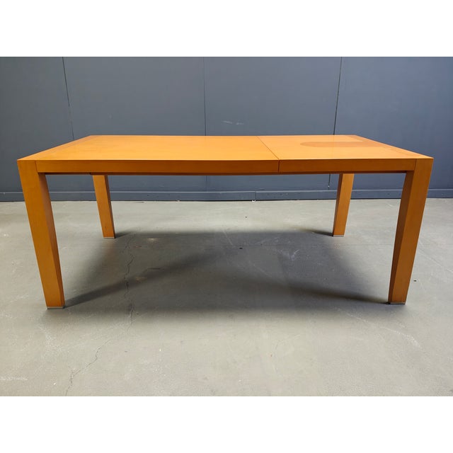 Extendable Dining Table by Chi Wing Lo for Giorgetti, Italy, 1990s For Sale - Image 13 of 14