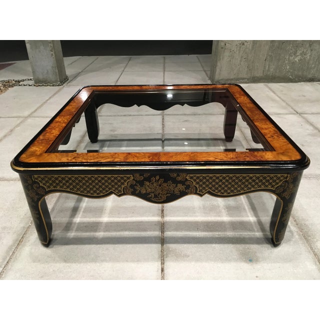 Midcentury Chinoiserie Drexel “Et Cetera” Coffee Table For Sale In Denver - Image 6 of 13