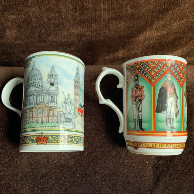 English Vintage Sadler Mugs- Set of 2 For Sale - Image 3 of 12