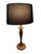 A gorgeous pair of Hollywood Regency lamps with Heyco stamp (a known manufacturer of high quality electrical goods and...