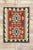 Red Vintage Persian Shiraz Kilim Rug - 02'11 X 03'11 For Sale - Image 8 of 9