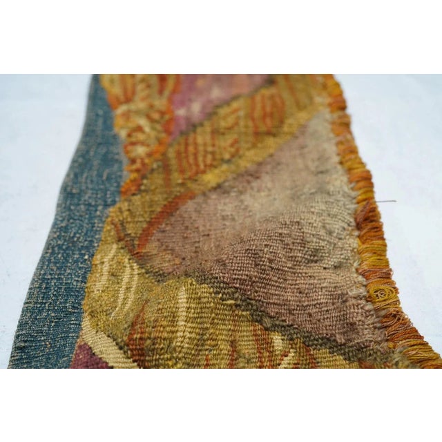 Antique Tapestry One of Pair 3'7'' X 5'2'' For Sale - Image 4 of 7