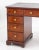 Victorian Mahogany Pedestal Desk For Sale - Image 4 of 9