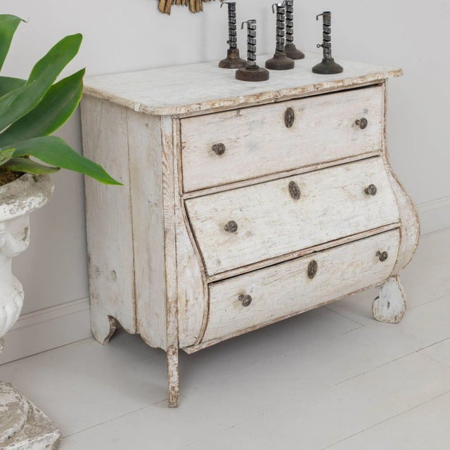 19th C. Dutch Painted Bombay Commode For Sale - Image 4 of 12