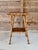 Antique Scorched Bamboo Two-Tier Side Table With Wood Shelves For Sale - Image 12 of 12