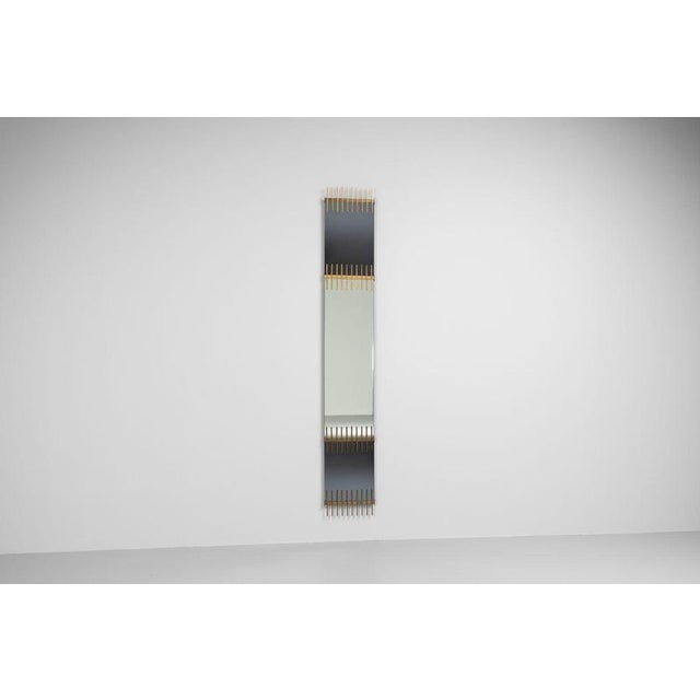 Italian Wall Mirror attributed to Ettore Sottsass for Santambrogio & de Berti, 1957 For Sale - Image 18 of 18