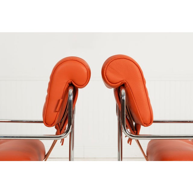 Guido Faleschini for I4 Mariani Tucroma Dining Chairs, Set of Six, Italy, 1971 For Sale - Image 9 of 18