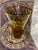 Amber Amber Glass Vase. Vintage 1950s Pedestal Amber Glass Vase, Made in England For Sale - Image 8 of 12