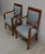 Set of Antique Directoire Light Walnut Lounge Chairs For Sale - Image 3 of 18