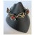 Silver Mid 20th Century Sterling Floral Link Bracelet For Sale - Image 8 of 11