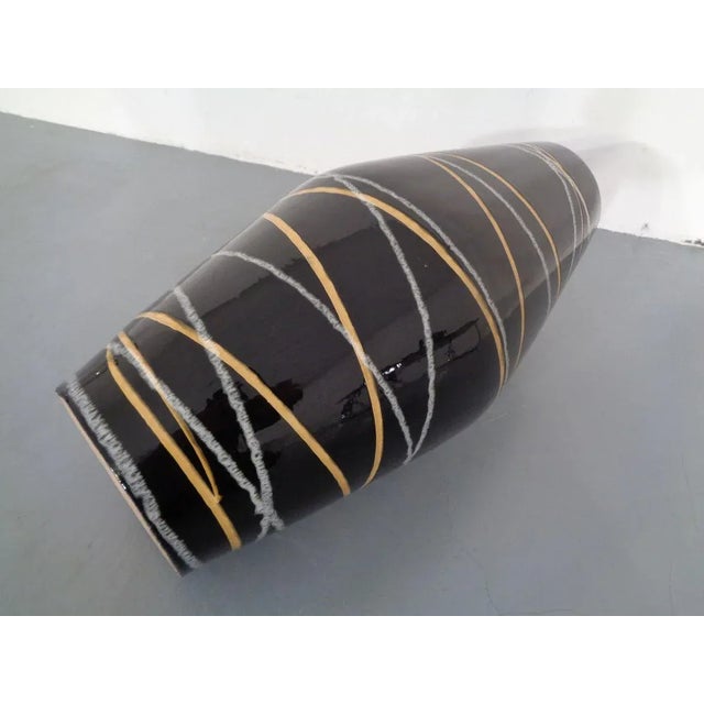 1960s Fat Lava Ceramic Vases from Scheurich, 1960s, Set of 2 For Sale - Image 5 of 15