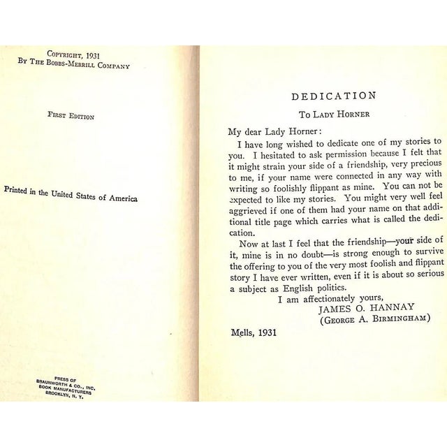 "Fed Up" 1931 Birmingham, George A. For Sale - Image 4 of 5