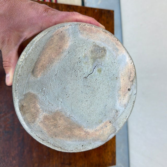 Gray Antique American Salt Glazed Stoneware Crock, Circa 1860–1880 For Sale - Image 8 of 9