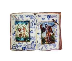 Nicolas Dings, Books of Hours Sculpture, 2020, Ceramic
