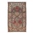 Beautiful Antique Persian Bakhitari Rug in Diamond Patten in Gray & Multi Colors 4'1 X 7 For Sale