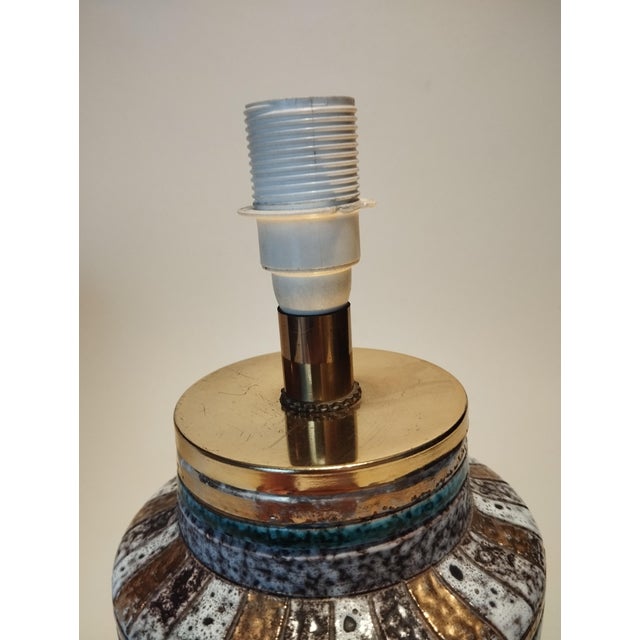 Vintage Table Lamp in Ceramic by Fratelli Fanciullacci, 1960 For Sale - Image 9 of 16