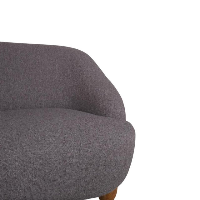 Margas 2-Seater Sofa and Lounge Chair in Grey Upholstery from &Tradition, Set of 2 For Sale - Image 6 of 18