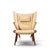 Mid 20th Century Hans Wegner for Ap Stolen Ap19 Mid Century Papa Bear Chair and Ottoman - Pair For Sale - Image 5 of 16