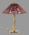 Vintage Pairpoint Floral Decorated Art Nouveau Deco Table Lamp For Sale - Image 11 of 12