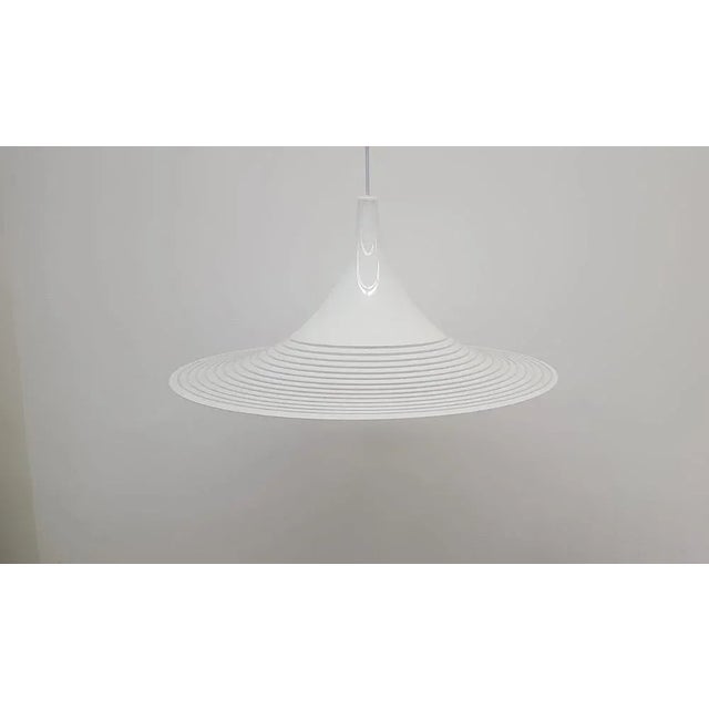 Acrylic Hanging Lamp, 1980s For Sale - Image 4 of 12