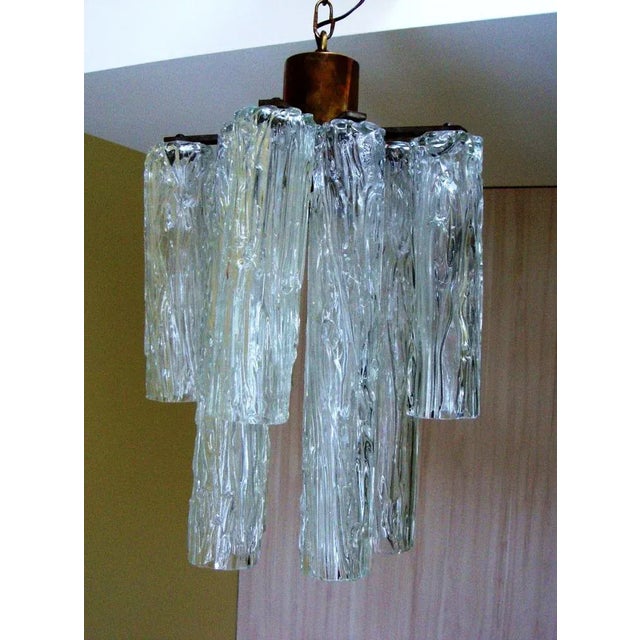 Art Deco Сhandelier in Murano Glass, 1920s For Sale - Image 3 of 6