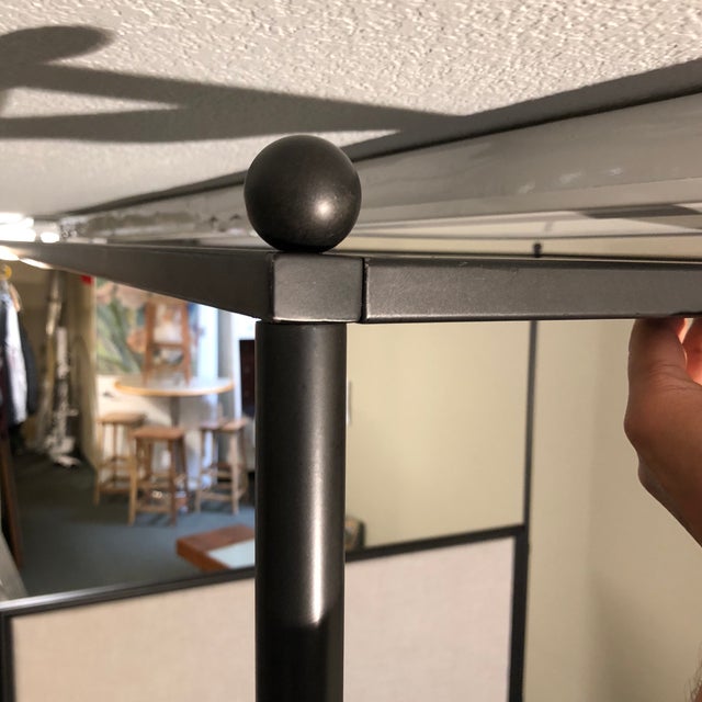 19th Century Inspired French Iron Canopy Bed From Restoration Hardware