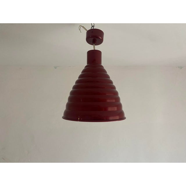Mid-Century Modern Vintage Industrial Pendant Light by Sijaj Hrastnik, Former Yugoslavia, 1970s For Sale - Image 3 of 13
