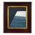 Visualization" Abstract Art in Antique Frame, Seascape Painting Transitional Wall Art by JTS For Sale