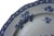 Porcelain Charger in Blue and White Strewn Flowers from Fürstenberg, Germany, 1890s For Sale - Image 3 of 8