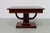 Danish Art Deco Mahogany Center Table, 1920s. Rare and elegant rectangular Danish Art Deco console table of the period....