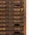 American Vintage Oak Time Card Rack, First Half 20th Century For Sale - Image 4 of 8
