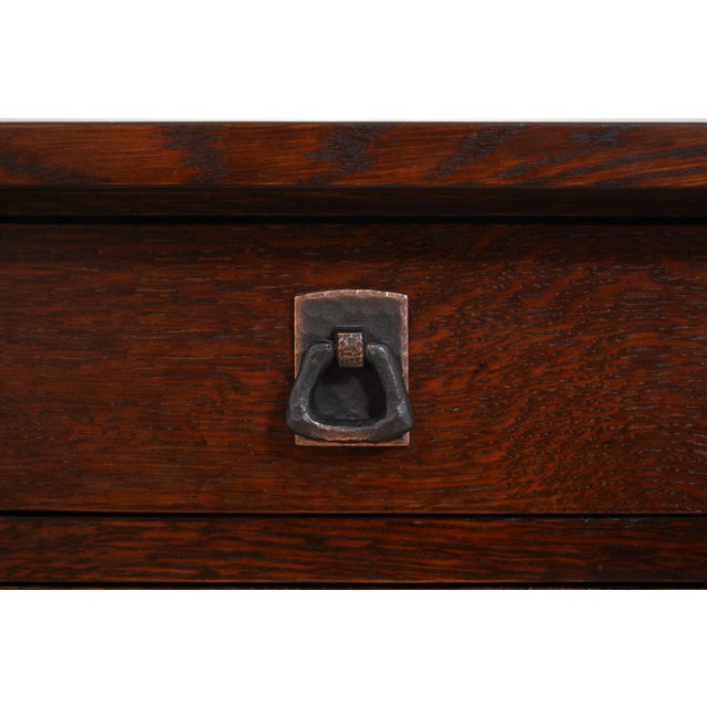 Stickley Mission Oak Nightstand Cabinet For Sale - Image 14 of 18