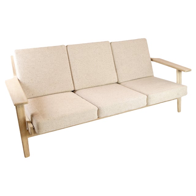 GE290 3 Seater Sofa attributed to Hans J. Wegner, 1953 For Sale