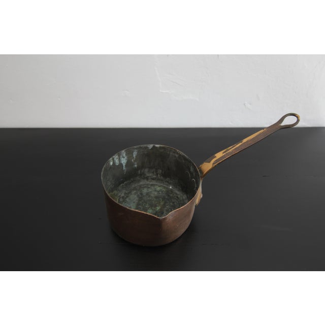 Early 20th Century French Copper Pot, 1890s For Sale - Image 3 of 15