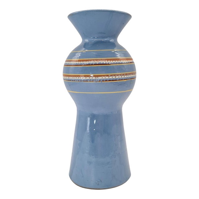 Mid-Century Modern Decorative Ceramic Vase, 1960s For Sale