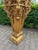 1960 French Louis XVI Gold Resin Marble Pedestal - 1 Pc For Sale - Image 9 of 10