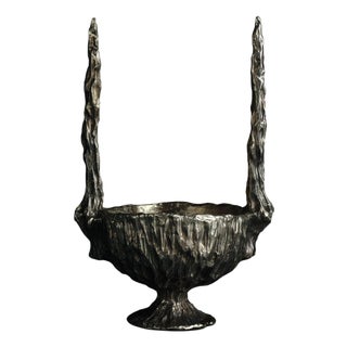 Omnia Vanitas Vanité 10 Candelabra in Patinated Cast Bronze by William Guillon For Sale