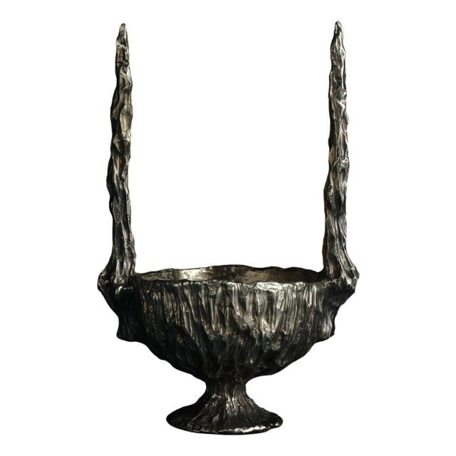 Omnia Vanitas Vanité 10 Candelabra in Patinated Cast Bronze by William Guillon For Sale