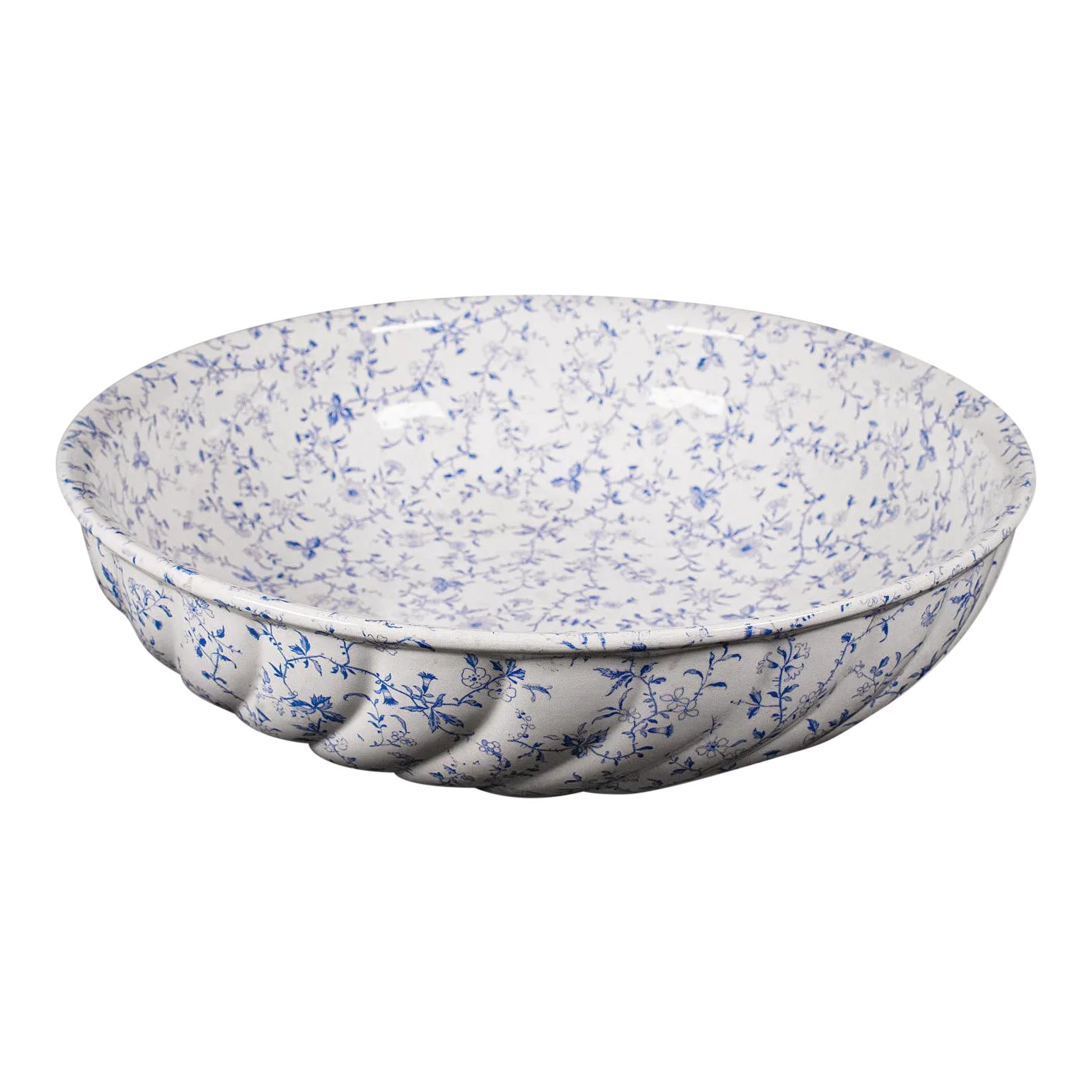 C.1930 Large Vintage Mintons Ceramic Salad Serving Bowl Chairish